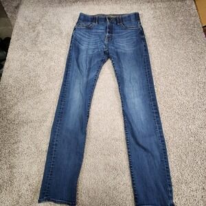 Lee Jeans Mens 31x34 Extreme Motion MVP Slim Tapered Leg Blue Denim Stretch